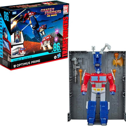 Transformers Toys Studio Series Commander Class The The Movie 86-31 Optimus Prime Toy, 7-inch, Action Figure for Boys and Girls Ages 8 and Up