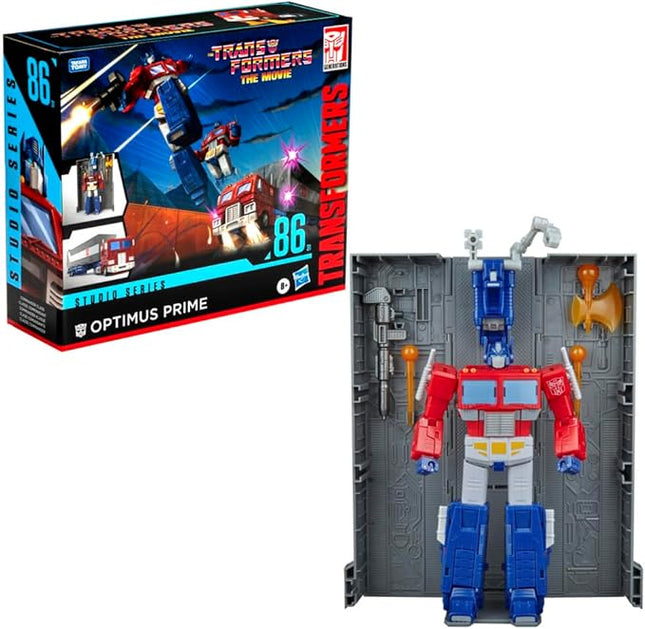 Transformers Toys Studio Series Commander Class The The Movie 86-31 Optimus Prime Toy, 7-inch, Action Figure for Boys and Girls Ages 8 and Up