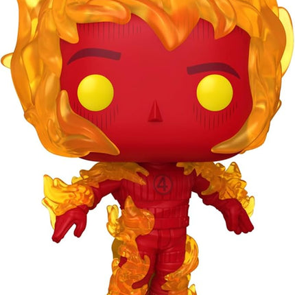 Funko Pop! Marvel: The Fantastic Four: First Steps - Human Torch - Fantastic Four (2025) - Collectable Vinyl Figure - Gift Idea - Official Merchandise - Toys for Kids & Adults - Movies Fans