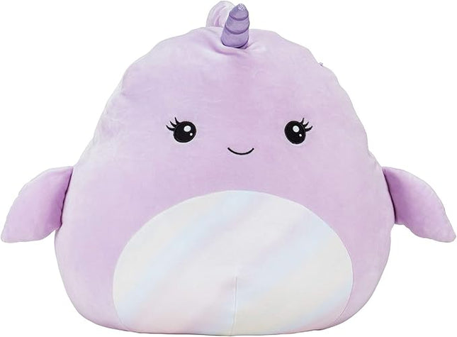 Squishmallows Official Kellytoy Plush 16" Naomi the Narwhal - Ultrasoft Stuffed Animal Plush Toy (Amazon Exclusive)