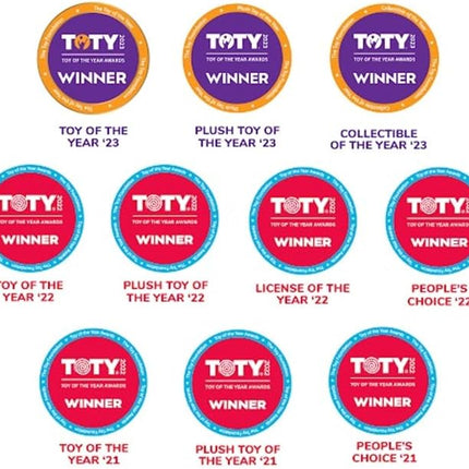 Squishmallows Original 14in Brunhilda The Blue Tonal Squirrel with Velvet Accents – Official Jazwares Plush (Large)