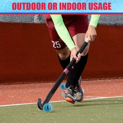 Street Hockey Balls - Official Outdoor Roller Balls for Indoor Games, Ideal for Sports Enthusiasts