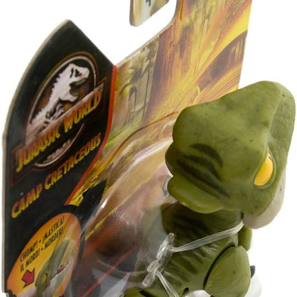 Jurassic World Toys Camp Cretaceous Snap Squad Green Velociraptor Figure