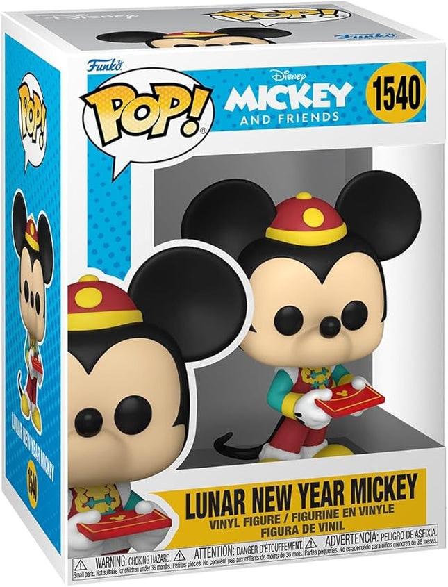 Funko Pop Disney: Mickey Mouse Around The World - Lunar New Year Mickey Mouse - Collectable Vinyl Figure - Gift Idea - Official Merchandise - Toys for Kids & Adults - Cartoon/Animation Fans