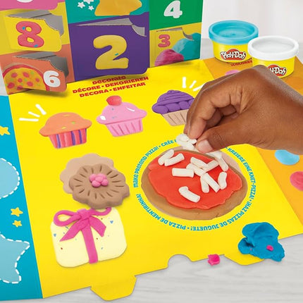 Play-Doh Advent Calendar for Kids 3+, 14 Days to Birthday, Vacation, Party, Back to School, & More, Surprise Arts & Crafts Activities, 26 Accessories & 17 Colors (Amazon Exclusive)