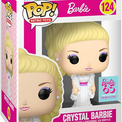 Funko POP! Retro Toys: Barbie - Crystal Barbie - Glitter - Collectable Vinyl Figure - Gift Idea - Official Merchandise - for Kids & Adults - Ad Icons Fans - Model Figure for Collectors and Display