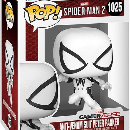 Funko Pop Marvel: Gamerverse - Spider-Man 2: Anti-Venom Peter Suit Peter Parker - Spider-Man 2 Video Game - Collectable Vinyl Figure - Gift Idea - Official Merchandise - Toys for Kids & Adults
