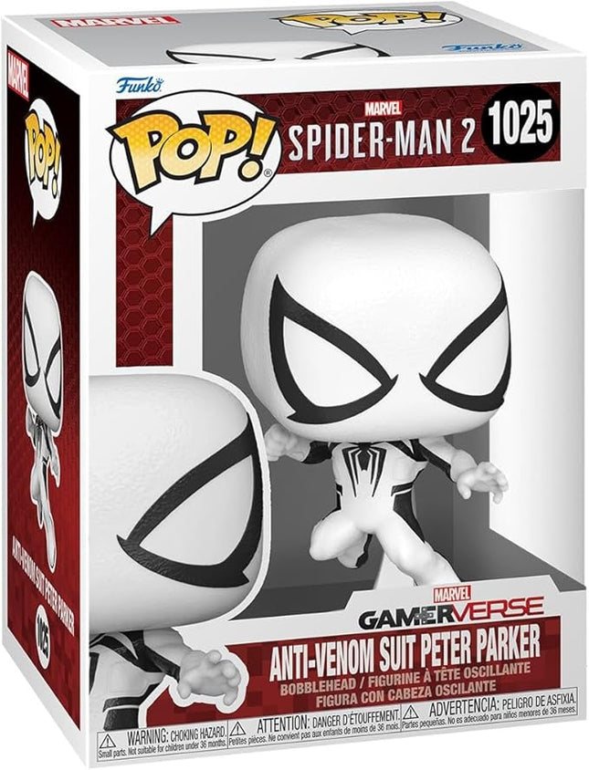 Funko Pop Marvel: Gamerverse - Spider-Man 2: Anti-Venom Peter Suit Peter Parker - Spider-Man 2 Video Game - Collectable Vinyl Figure - Gift Idea - Official Merchandise - Toys for Kids & Adults