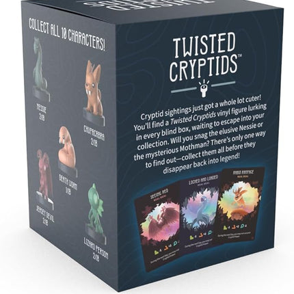 Unstable Games Twisted Cryptids Vinyl Mini Figure Blind Box - Includes a Playable Promo Card - Cute Adorable Figure Mystery Box