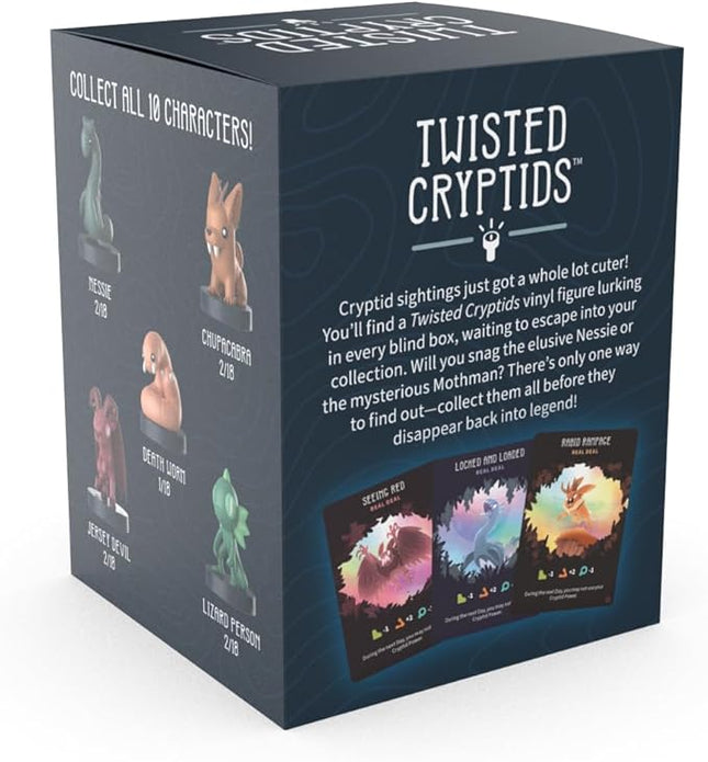 Unstable Games Twisted Cryptids Vinyl Mini Figure Blind Box - Includes a Playable Promo Card - Cute Adorable Figure Mystery Box