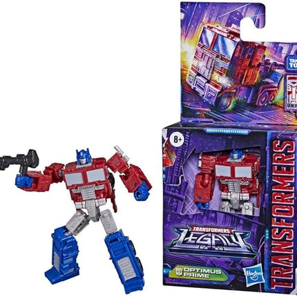 STAR WARS Transformers Toys Generations Legacy Core Optimus Prime Action Figure - Kids Ages 8 and Up, 3.5-inch