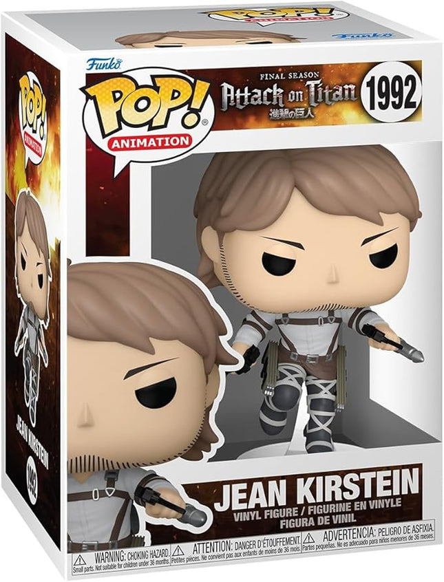 Funko Pop! Animation: Attack on Titan - Jean Kirstein - Collectable Vinyl Figure - Gift Idea - Official Merchandise - Toys for Kids & Adults - Anime Fans - Model Figure for Collectors and Display