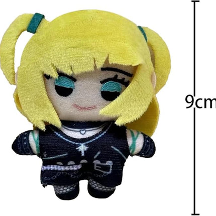 L Light Yagami Anime Pillow Figure Bag Pendant Misa Amane/Mihael Keehl/Nate River Soft Pillow Cushion L Anime Figures 9CM