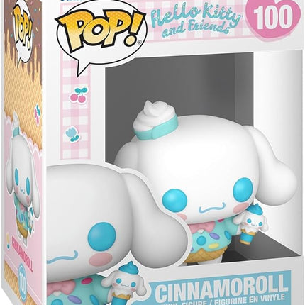 Funko Pop Sanrio: Hello Kitty - Cinnamoroll - (Icecream) - Collectable Vinyl Figure - Gift Idea - Official Merchandise - Toys for Kids & Adults - Anime Fans - Model Figure for Collectors and Display