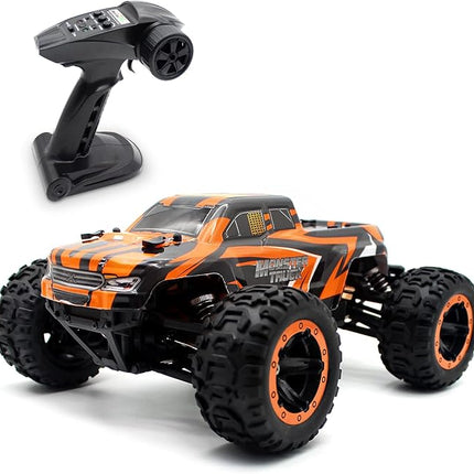 1:16 4X4 RTR Brushless Fast RC Cars for Adults, Max 42mph Hobby Electric Off-Road Racing Buggy, 4WD Offroad Remote Control Car with 2 Li-Po Batteries, Monster RC Truck for Boys