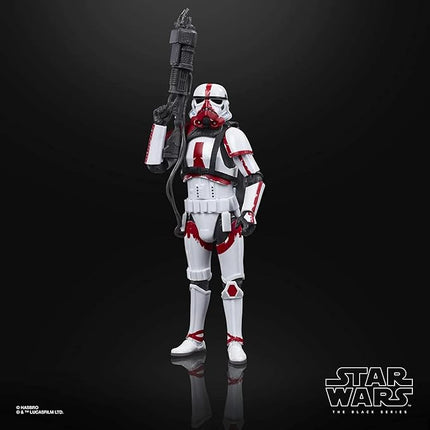STAR WARS The Black Series Incinerator Trooper Toy 6-Inch Scale The Mandalorian Collectible Action Figure, Toys for Kids Ages 4 and Up