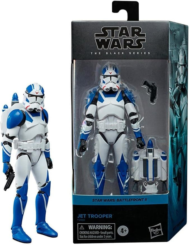 Star Wars The Black Series Gaming Greats 6 Inch Action Figure Exclusive - Jet Trooper Blue