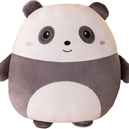 Cute Panda Plush Pillow, 8 inch Panda Stuffed Animal Toy Kawaii Plushies Hugging Pillow Gifts for Room Decor Kids Birthday Valentine