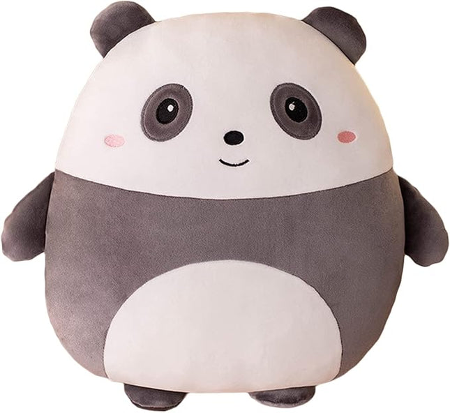 Cute Panda Plush Pillow, 8 inch Panda Stuffed Animal Toy Kawaii Plushies Hugging Pillow Gifts for Room Decor Kids Birthday Valentine