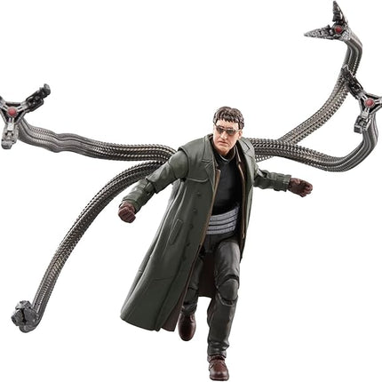 Marvel Legends Series Doc Ock, Spider-Man: No Way Home Collectible, Deluxe 6-Inch Action Figure, 4 Accessories, Ages 4 and Up