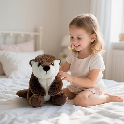 Otter Stuffed Animal – Cute Otter Plush Toy for Kids & Adults – Birthday Surprise & Room Decor –A Cuddly Companion for Everyday hugs and Bedtime