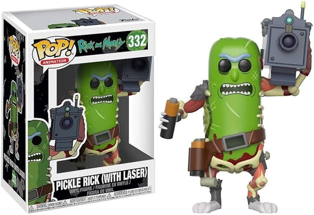 Funko Pop! Animation: Rick & Morty - Pickle Rick with Laser Collectible Figure