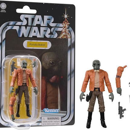 STAR WARS The Vintage Collection Ponda Baba, A New Hope 3.75 Inch Premium Collectible Action Figure