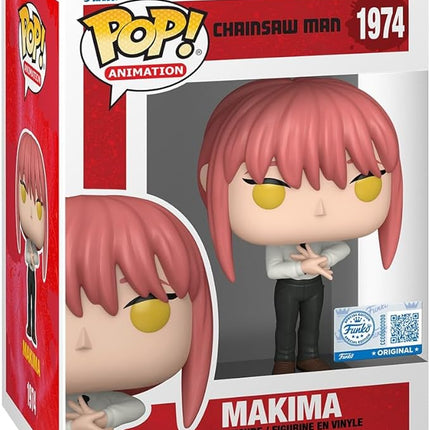 Funko Pop! Animation: Chainsaw Man - Makima - Collectable Vinyl Figure - Gift Idea - Official Merchandise - Toys for Kids & Adults - Anime Fans - Model Figure for Collectors and Display