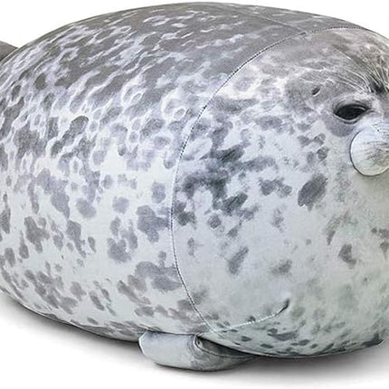 ETAOLINE Chubby Blob Seal Pillow Cute Seal Plush Toy Cotton Stuffed Animals (X-Large)
