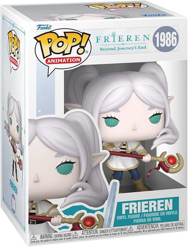 Funko Pop! Animation: Frieren Beyond Journeys End - Frieren - Collectable Vinyl Figure - Gift Idea - Official Merchandise - Toys for Kids & Adults - Anime Fans - Model Figure for Collectors