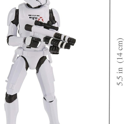 STAR WARS Galaxy of Adventures The Rise of Skywalker Jet Trooper 5'-Scale Action Figure Toy with Fun Blaster Action Movement