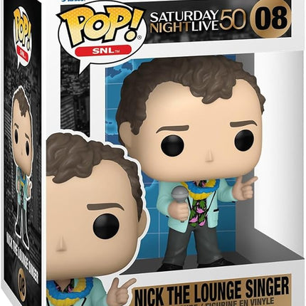Funko Pop SNL: Saturday Night Live 50th Anniversary - Nick The Lounge Singer The Lounge Singer - Collectable Vinyl Figure - Gift Idea - Official Merchandise - Toys for Kids & Adults - Comedy Fans