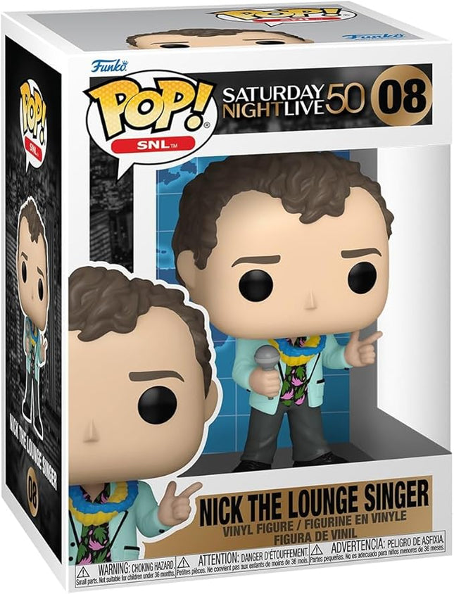 Funko Pop SNL: Saturday Night Live 50th Anniversary - Nick The Lounge Singer The Lounge Singer - Collectable Vinyl Figure - Gift Idea - Official Merchandise - Toys for Kids & Adults - Comedy Fans