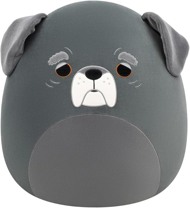 Squishmallows Original 20in Herschel The Black and Grey Senior Dog – Official Jazwares Plush (Jumbo)
