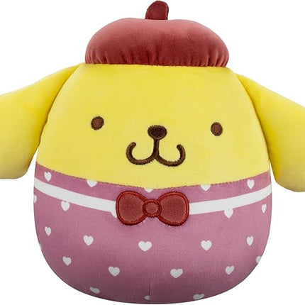 Squishmallows Original Sanrio 8in Hello Kitty + 8in Pompompurin – Official Jazwares Valentine Plush 2-Pack