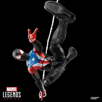Marvel Legends Series Gamerverse Miles Morales Boricua Suit, Spider-Man 2 Video Game-Inspired Collectible 6 Inch Action Figure
