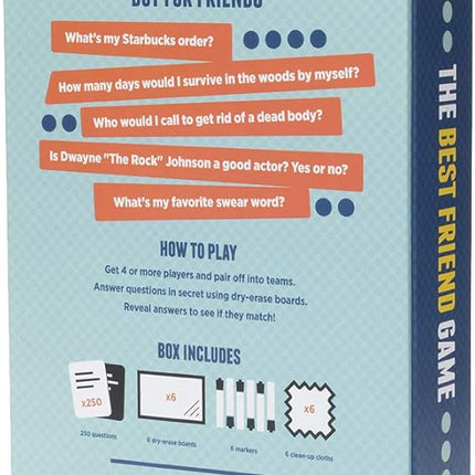 The Best Friend Game - Think You Know Your Friends? [A Party Game]
