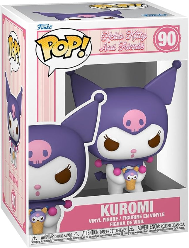 Funko POP! Sanrio: HK - Kuromi - Hello Kitty - Collectable Vinyl Figure - Gift Idea - Official Merchandise - for Kids & Adults - Cartoons Fans - Model Figure for Collectors and Display