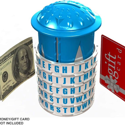 Puzzle Pod Mini - Gift Puzzle Box, Cash and Gift Card Holder, Brain Teaser Money Puzzle and Coin Bank Cryptex