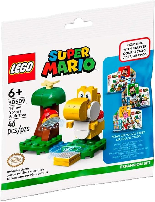 LEGO 30509 Yellow Yoshi’s Fruit Tree Expansion Set Polybag