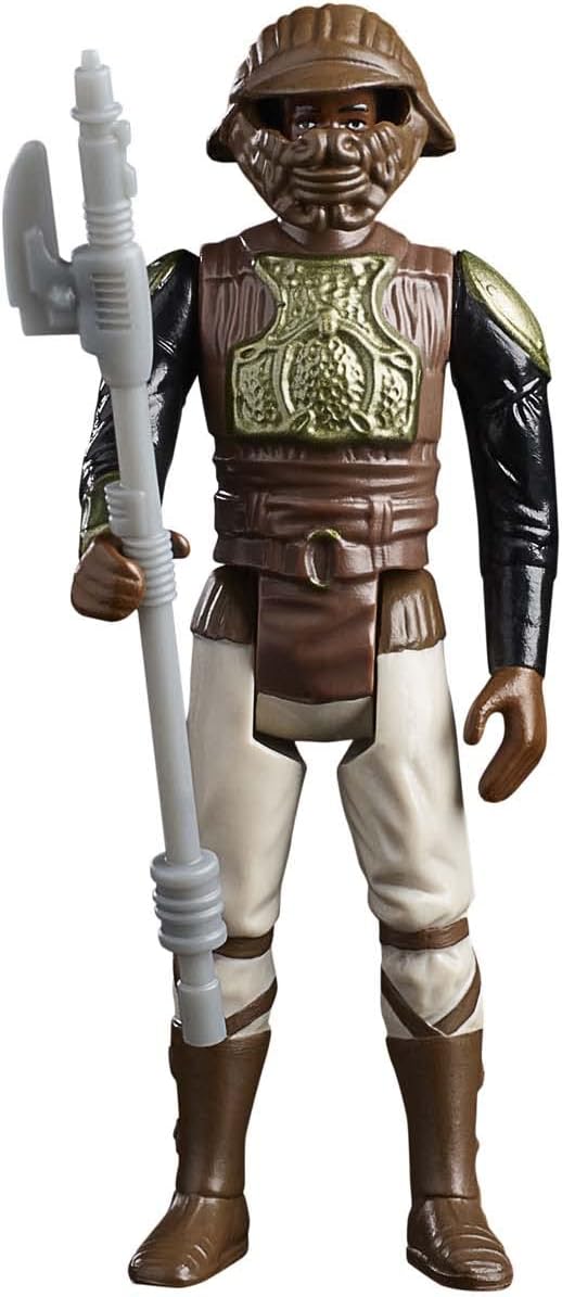 STAR WARS Retro Collection Lando Calrissian (Skiff Guard), Return of The Jedi 3.75-Inch Collectible Action Figures, Ages 4 and Up (F7277)