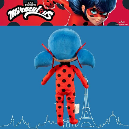Franco Kids Miraculous Ladybug Bedding Super Soft Plush Decorative Throw Pillow, (Officially Licensed Product)