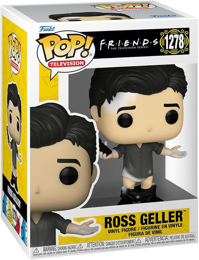 Funko POP! TV: Friends - Ross Geller with Leather Pants - Collectable Vinyl Figure - Gift Idea - Official Merchandise - for Kids & Adults - TV Fans - Model Figure for Collectors and Display