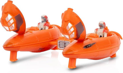 Star Wars Micro Galaxy Squadron Cloud Car Mystery Bundle - 3-Inch and 2.5-Inch Vehicles with Accessories (Amazon Exclusive)