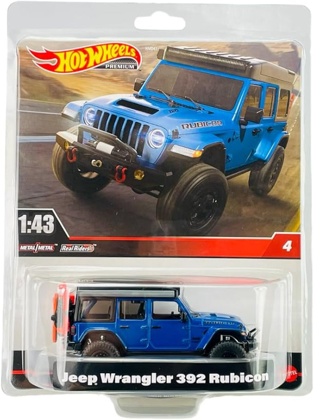 Hot Wheels Premium 1:34 - Jeep Wrangler 392 Rubicon