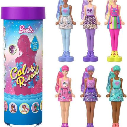 Poupée Barbie Mini Color Reveal 3,8cm Modèle Aleatoire
