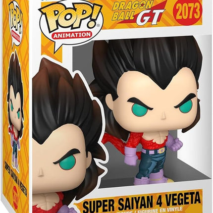 Funko Pop! Animation: Dragon Ball GT - Super Saiyan 4 Vegeta - Collectable Vinyl Figure - Gift Idea - Official Merchandise - Toys for Kids & Adults - Anime Fans - Model Figure for Collectors