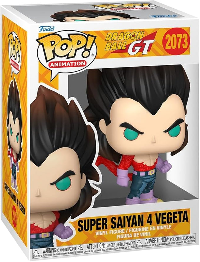 Funko Pop! Animation: Dragon Ball GT - Super Saiyan 4 Vegeta - Collectable Vinyl Figure - Gift Idea - Official Merchandise - Toys for Kids & Adults - Anime Fans - Model Figure for Collectors