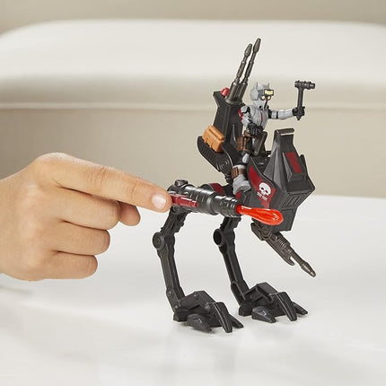 STAR WARS Mission Fleet Expedition Class Tech (Bad Batch) at-RT Ambush 2.5-Inch-Scale Figure and Vehicle Set, Toys for Kids Ages 4 and Up,F1339