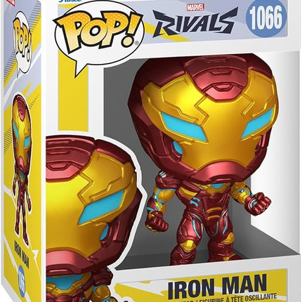 Funko Pop! Games: Marvel Rivals - Iron Man - Marvel - Collectable Vinyl Figure - Gift Idea - Official Merchandise - Toys for Kids & Adults - Superheroes Fans - Model Figure for Collectors